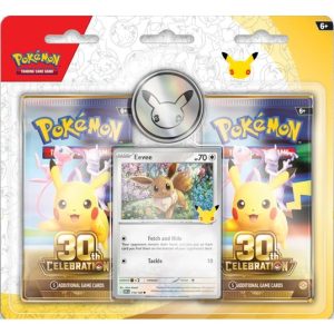 Eevee blister pack (2 stk.) - ME05.5 30th Celebration