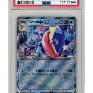 Greninja ex Stellar Crown Stamp 041/142 PSA 9