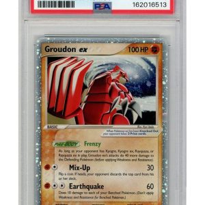 Groudon ex Cosmos Holo 038 PSA 4