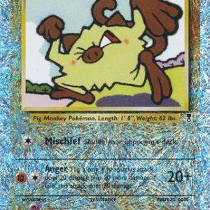Mankey - 81/110 - Reverse