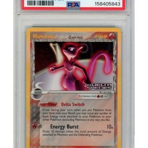 Mewtwo &delta; 12/113 Reverse Foil PSA 1