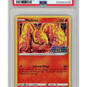 Moltres SWSH185 PSA 9