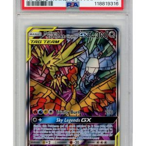 Moltres & Zapdos & Articuno GX SM210 PSA 9