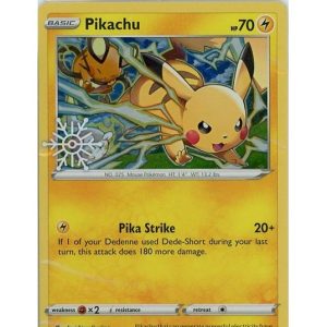 Pikachu - 049/195 - Snowflake Stamp - Sealed