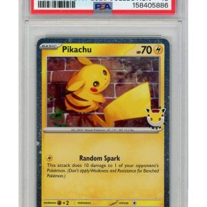Pikachu Pokemon Day 2026 Stamp 051/162 PSA 10