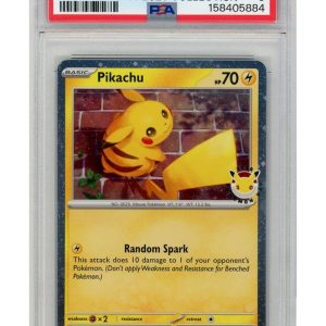 Pikachu Pokemon Day 2026 Stamp 051/162 PSA 9