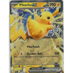 Pikachu ex - 063/193 - Snowflake Stamp - Sealed