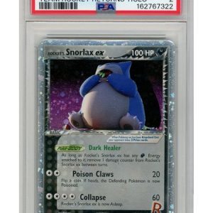 Rocket's Snorlax ex 104/109 PSA 2