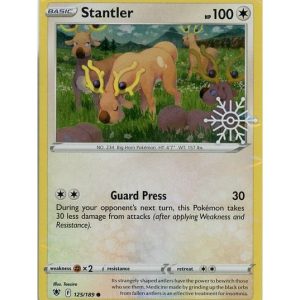 Stantler - 125/189 - Snowflake Stamp - Sealed