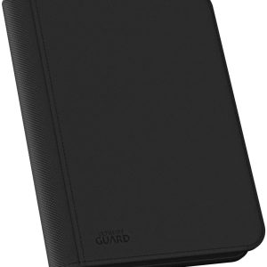 Spillermappe i høj kvalitet: Ultimate Guard 4-pocket ZipFolio XenoSkin - Sort