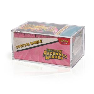Akryl Display Case til Pokémon Booster Bundle Display V2 (til Ascended & frem)