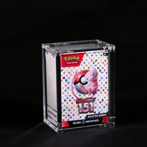 Akryl display case til 1 stk. Pokémon Booster Bundle V1 (TAB)