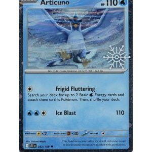 Articuno - 032/159 - Snowflake Stamp - Sealed