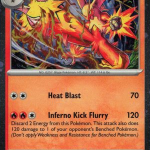 Blaziken - 042/182 - Cosmos Holo