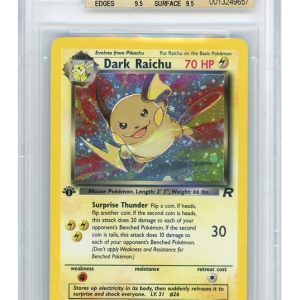 Dark Raichu 83/82 1st Edition BGS 9.5