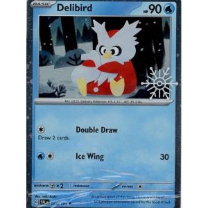 Delibird 046/193 - Snowflake Stamp - Sealed