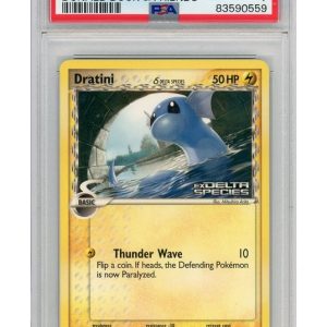 Dratini &delta; EX Delta Species Stamp 66/113 PSA 7