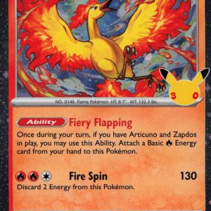 Moltres - MEP096 - Pokemon Mega Evolution promo