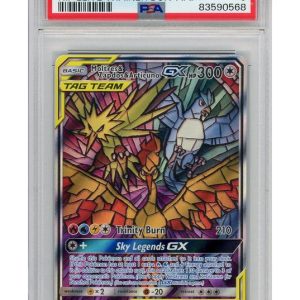 Moltres & Zapdos & Articuno GX SM210 PSA 9