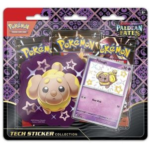 Shiny Fidough blister pack (3 stk.) - SV04.5 Paldean Fates