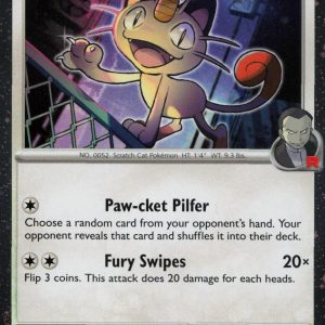 Team Rocket's Meowth - 149/182 - Cosmos Holo