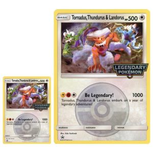 Tornadus, Thundurus & Landorus - Legendary Pokémon stamp - JUMBOkort