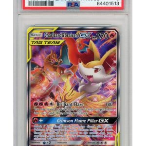 Charizard & Braixen GX SM230 PSA 9