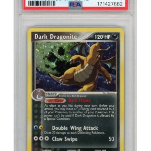 Dark Dragonite Cosmos Holo 15/109 PSA 7