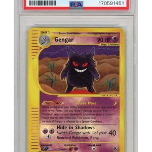 Gengar 48/165 Reverse Foil PSA 4
