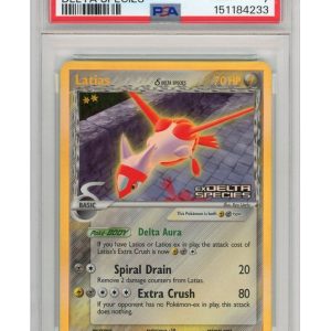 Latias &delta; 8/113 Reverse Foil PSA 7