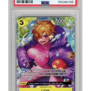 Lilith (Alternate Art) (One Piece) OP07-111 PSA 10