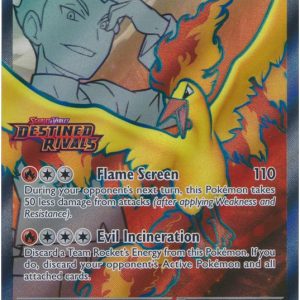 Team Rocket's Moltres ex - 208/182 - Destined Rivals Stamp