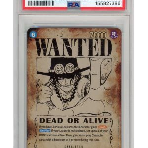 Portgas D. Ace (Wanted Alternate Art) (One Piece) SPOP13-119 PSA 10