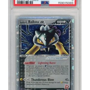Raikou ex 108/107 PSA 5