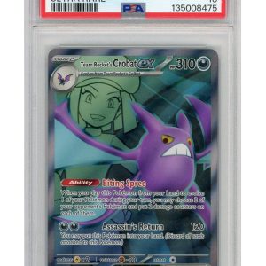 Team Rocket's Crobat ex 217/182 PSA 10