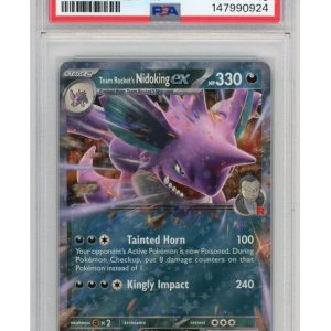 Team Rocket's Nidoking ex SVP217 PSA 10