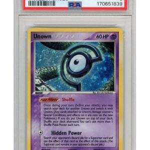 Unown C C/28 PSA 8