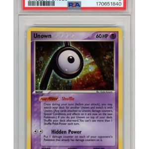 Unown P P/28 PSA 8