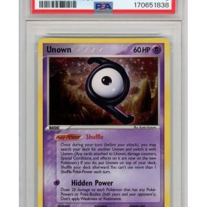 Unown Z Z/28 PSA 8