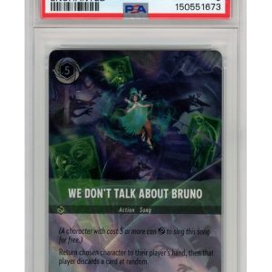We don't talk about Bruno (Enchanted) (Lorcana) 213/204 PSA 9