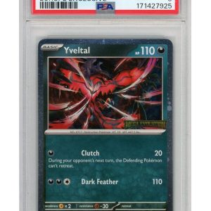 Yveltal Mega Evolution Stamp 088/132 PSA 9